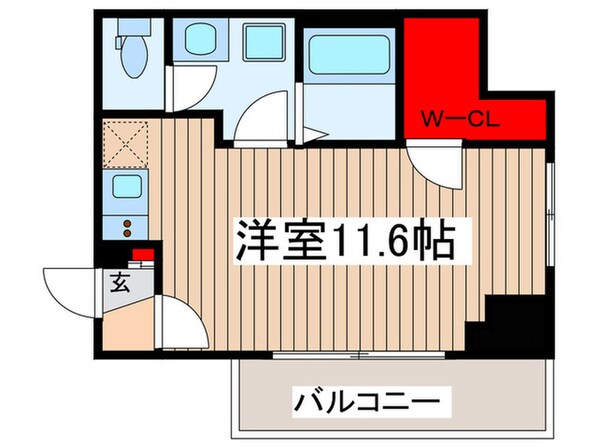 ヒューマンハイム新御徒町の物件間取画像